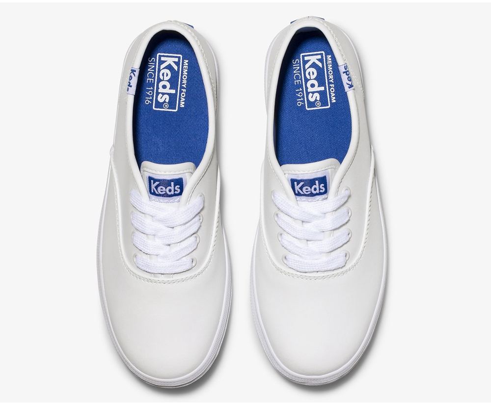 Kids Keds Sneakers - Champion CVO - White - 5690-MTHKD